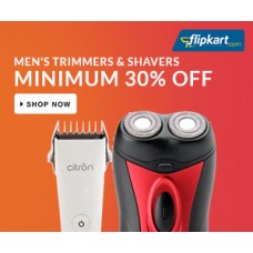 Deals, Discounts & Offers on Trimmers - Men's Shavers & Trimmers Minimum 30% Off 