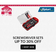 Deals, Discounts & Offers on Screwdriver Sets  - Screw Driver sets up to 30% OFF