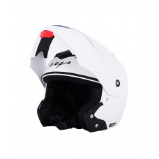 Deals, Discounts & Offers on Electronics - Vega Crux Full Face White Helmet
