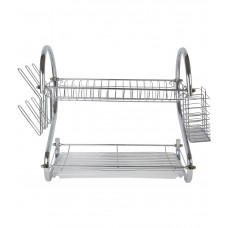 Deals, Discounts & Offers on Home & Kitchen - Pindia Glossy Stainless Steel Kitchenrack Dish Rack