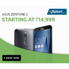 Deals, Discounts & Offers on Electronics - Asus Zenfone 2 Starting at Rs 14,999/-