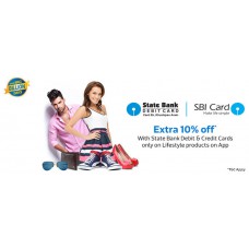 Deals, Discounts & Offers on Men - Extra 10% Off* with State Bank Debit & Credit Cards