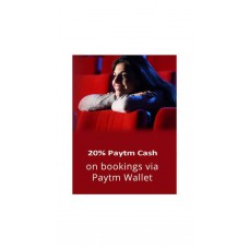Deals, Discounts & Offers on  -  Bookmyshow: Get 20% PayTm Cash 
