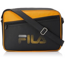 Deals, Discounts & Offers on  - Fila Synthetic 37 cms Black Messenger Bag