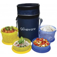Deals, Discounts & Offers on Home Appliances - Oliveware LB36 4 Containers Lunch Box