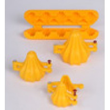 Deals, Discounts & Offers on  - Ds Ganpati Modak Plastic Mould 4 Size Combo at Rs.99