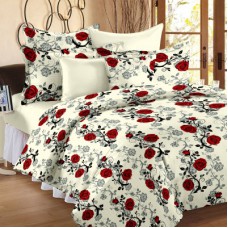 Deals, Discounts & Offers on  - Ahmedabad Cotton Cotton Floral Double Bedsheet