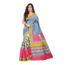 Deals, Discounts & Offers on Women Clothing - Vibes Cotton Patch Work Saree offer