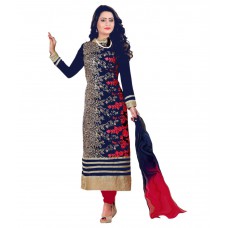 Deals, Discounts & Offers on Women Clothing - Flat 70% offer on Georgette Unstitched Dress Material