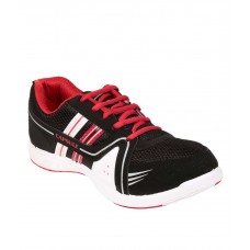 Deals, Discounts & Offers on Foot Wear - Columbus Capsule Black & Red Sports Shoes For Men
