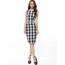 Deals, Discounts & Offers on Women Clothing - LOLA MAY Bold Gingham Co-ord Skirt Set