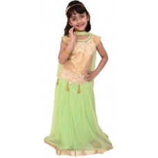 Deals, Discounts & Offers on Baby & Kids - Arshia Fashions Embroidered Girl's Lehenga, Choli and Dupatta Set