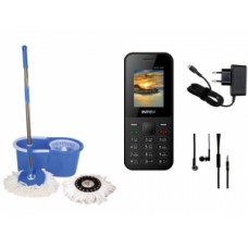 Deals, Discounts & Offers on Home & Kitchen - Dual Sim Intex Eco-102 Mobile Phone  offer