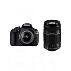 Deals, Discounts & Offers on Cameras - Canon EOS 1200D with 18-55mm + 55-250mm Lens