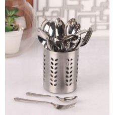 Deals, Discounts & Offers on Home & Kitchen - Dynamic Store Stainless Steel 25-piece Cutlery Set with Holder