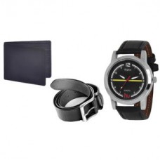 Deals, Discounts & Offers on Accessories - Buy Stylox Watch With Belt And Wallet