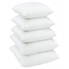 Deals, Discounts & Offers on Home Appliances - Urban Arts White Poly Cotton Plain Cushion Filler - Pack of 5 at Rs.599