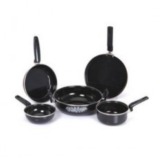 Deals, Discounts & Offers on Home & Kitchen - Get Rs 300 offer on Combo Of 5pcs Hard Coat Induction Cookware Set