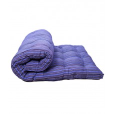 Deals, Discounts & Offers on  - Bellz Single Size blue cotton-filled mattress