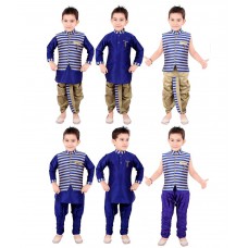 Deals, Discounts & Offers on Baby & Kids - Blue Dhoti Kurtas For cute boys wear