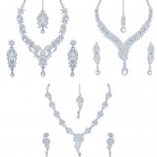 Deals, Discounts & Offers on  - Sukkhi Classy 3 Pieces Necklace Set Combo