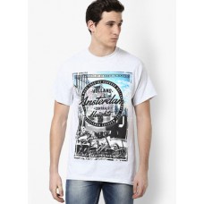 Deals, Discounts & Offers on Men Clothing - Round Neck T-Shirt offer in deals of the day