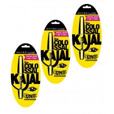 Deals, Discounts & Offers on Women - Maybelline Colossal Kajal Black (0.35 gm) Special Offer 