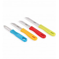 Deals, Discounts & Offers on Home & Kitchen - Rena Germany 4-piece Kitchen Knives Set at Rs.129 in pepperfry