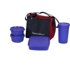 Deals, Discounts & Offers on Home Appliances - Signoraware 513 Best 4 Containers Lunch Box