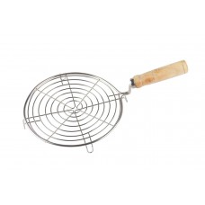 Deals, Discounts & Offers on Home & Kitchen - Tosmy Stainless Steel Round Papad Jali With Handle