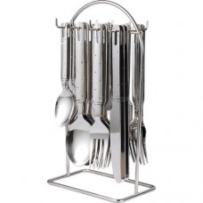 Deals, Discounts & Offers on Home Appliances - Elegante' Ikon 24 pcs St. Steel Cutlery Set 